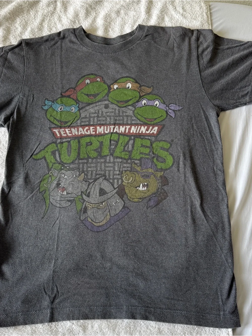 Teenage Mutant Ninja Turtles Gray Graphic Tee